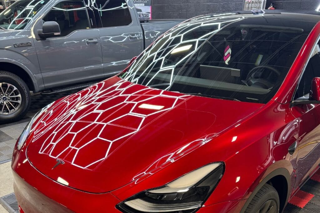 Professional window tinting in Fayetteville helps protect your vehicle from heat, UV rays, and interior fading.